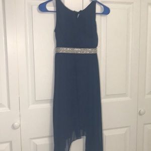 Dark blue formal dress